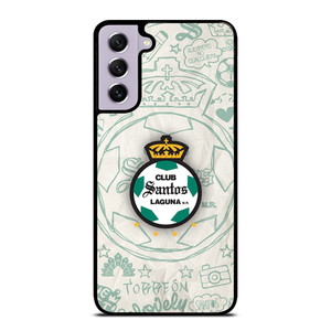 CLUB SANTOS LAGUNA SCRIBBLE LOGO Samsung Galaxy S21 FE Case Cover