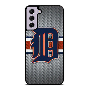 DETROIT TIGERS METAL LOGO Samsung Galaxy S21 FE Case Cover DETROIT TIGERS METAL LOGO Samsung Galaxy S21 FE Case Cover