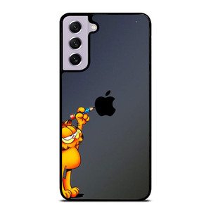 GARFIELD CAT APPLE LOGO Samsung Galaxy S21 FE Case Cover