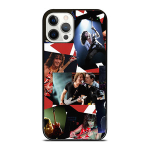 EDDIE VAN HALEN COLLAGE iPhone 12 Pro Case Cover EDDIE VAN HALEN COLLAGE iPhone 12 Pro Case Cover