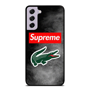 LACOSTE X SUPREME LOGO Samsung Galaxy S21 FE Case Cover LACOSTE X SUPREME LOGO Samsung Galaxy S21 FE Case Cover