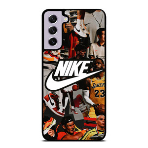 NIKE ATHLETE COLLAGE Samsung Galaxy S21 FE Case Cover NIKE ATHLETE COLLAGE Samsung Galaxy S21 FE Case Cover