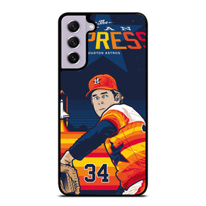 NOLAN RYAN HOUSTON ASTROS Samsung Galaxy S21 FE Case Cover NOLAN RYAN HOUSTON ASTROS Samsung Galaxy S21 FE Case Cover