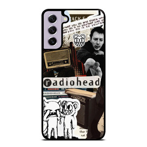 RADIOHEAD THOM YORK COLLAGE Samsung Galaxy S21 FE Case Cover RADIOHEAD THOM YORK COLLAGE Samsung Galaxy S21 FE Case Cover