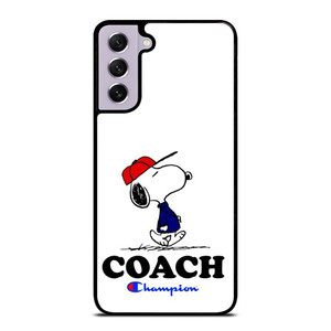 SNOOPY COACH CHAMPION LOGO Samsung Galaxy S21 FE Case Cover