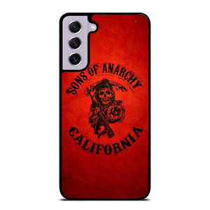 SONS OF ANARCHY CALIFORNIA RED Samsung Galaxy S21 FE Case Cover SONS OF ANARCHY CALIFORNIA RED Samsung Galaxy S21 FE Case Cover