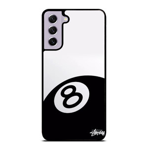 STUSSY 8 BALL BLACK Samsung Galaxy S21 FE Case Cover