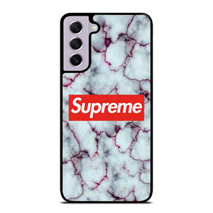 SUPREME MARBLE TEXTURE Samsung Galaxy S21 FE Case Cover
