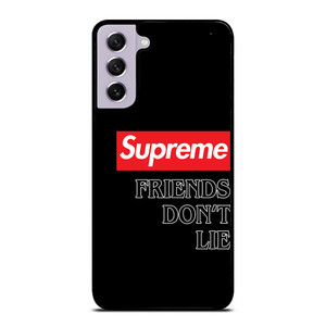 SUPREME STRANGER THINGS FRIENDS DONT LIE Samsung Galaxy S21 FE Case Cover SUPREME STRANGER THINGS FRIENDS DONT LIE Samsung Galaxy S21 FE Case Cover