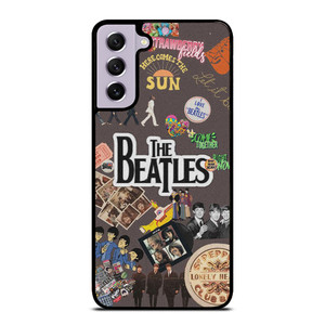 THE BEATLES ROCK BAND COLLAGE Samsung Galaxy S21 FE Case Cover THE BEATLES ROCK BAND COLLAGE Samsung Galaxy S21 FE Case Cover