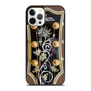 GIBSON GUITAR HEADSTOCK iPhone 12 Pro Case Cover GIBSON GUITAR HEADSTOCK iPhone 12 Pro Case Cover