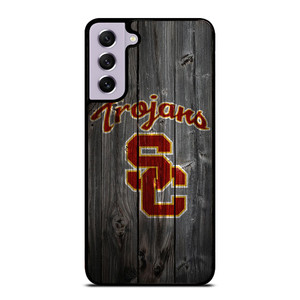 USC TROJANS WOOD LOGO Samsung Galaxy S21 FE Case Cover USC TROJANS WOOD LOGO Samsung Galaxy S21 FE Case Cover