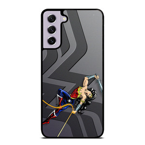 WONDER WOMAN KIDS CARTOON Samsung Galaxy S21 FE Case Cover