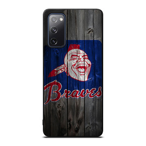 ATLANTA BRAVES BASEBALL WOODEN SYMBOL Samsung Galaxy S20 FE Case Cover