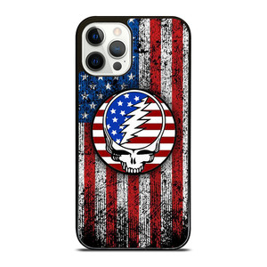 GRATEFUL DEAD USA FLAG iPhone 12 Pro Case Cover GRATEFUL DEAD USA FLAG iPhone 12 Pro Case Cover
