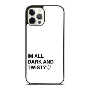 GREYS ANATOMY IM ALL DARK AND TWISTY iPhone 12 Pro Case Cover GREYS ANATOMY IM ALL DARK AND TWISTY iPhone 12 Pro Case Cover