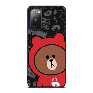 BROWN BEAR BEATS MUSIC Samsung Galaxy S20 FE Case Cover