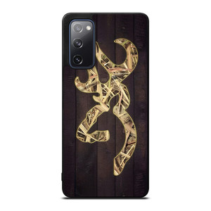 BROWNING WOOD LOGO CAMO LEAF Samsung Galaxy S20 FE Case Cover