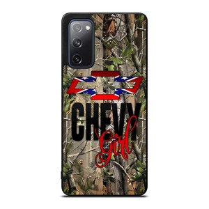CHEVY GIRL CHEVROLET REBEL CAMO LOGO Samsung Galaxy S20 FE Case Cover