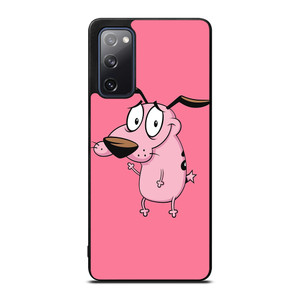 COURAGE THE COWARDLY DOG CARTOON PINK Samsung Galaxy S20 FE Case Cover