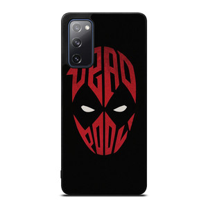 DEADPOOL MARVEL TYPOGRAPHY ART Samsung Galaxy S20 FE Case Cover