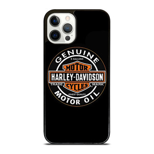 HARLEY DAVIDSON MOTOR OIL BADGE iPhone 12 Pro Case Cover HARLEY DAVIDSON MOTOR OIL BADGE iPhone 12 Pro Case Cover