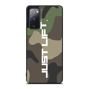 JUST LIFT FITNESS CAMO LOGO Samsung Galaxy S20 FE Case Cover JUST LIFT FITNESS CAMO LOGO Samsung Galaxy S20 FE Case Cover