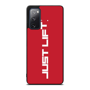 JUST LIFT FITNESS LOGO Samsung Galaxy S20 FE Case Cover JUST LIFT FITNESS LOGO Samsung Galaxy S20 FE Case Cover