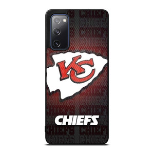 KANSAS CITY CHIEFS METAL Samsung Galaxy S20 FE Case Cover