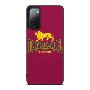 LONSDALE LONDON BOXING LOGO RED Samsung Galaxy S20 FE Case Cover