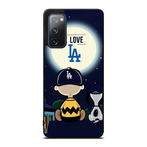 LOS ANGELES DODGERS CHARLIE BROWN SNOOPY Samsung Galaxy S20 FE Case Cover LOS ANGELES DODGERS CHARLIE BROWN SNOOPY Samsung Galaxy S20 FE Case Cover