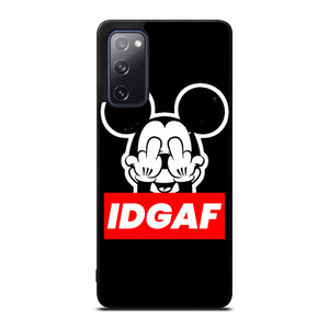 MICKEY MOUSE MIDDLE FINGER IDGAF Samsung Galaxy S20 FE Case Cover