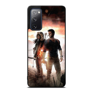NATHAN DRAKE AND LARA CROFT UNCHARTED GAMES Samsung Galaxy S20 FE Case Cover NATHAN DRAKE AND LARA CROFT UNCHARTED GAMES Samsung Galaxy S20 FE Case Cover