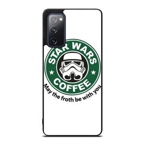 STARBUCKS COFFEE STAR WARS MAY THE FROTH BE WITH YOU Samsung Galaxy S20 FE Case Cover STARBUCKS COFFEE STAR WARS MAY THE FROTH BE WITH YOU Samsung Galaxy S20 FE Case Cover
