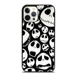 JACK SKELLINGTON SKULL PATTERN iPhone 12 Pro Case Cover JACK SKELLINGTON SKULL PATTERN iPhone 12 Pro Case Cover
