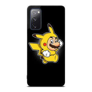 SUPER MARIO BROS X PIKACHU POKEMON Samsung Galaxy S20 FE Case Cover