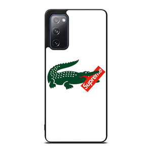 SUPREME LACOSTE COLLAB Samsung Galaxy S20 FE Case Cover SUPREME LACOSTE COLLAB Samsung Galaxy S20 FE Case Cover