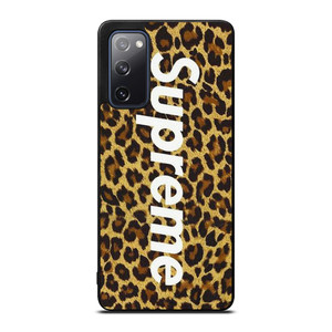 SUPREME LEOPARD SKIN Samsung Galaxy S20 FE Case Cover SUPREME LEOPARD SKIN Samsung Galaxy S20 FE Case Cover