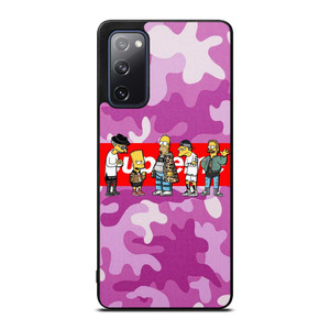 SUPREME THE SIMPSONS CAMO PURPLE Samsung Galaxy S20 FE Case Cover SUPREME THE SIMPSONS CAMO PURPLE Samsung Galaxy S20 FE Case Cover