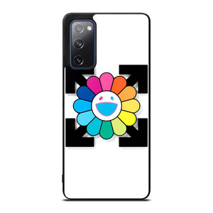 TAKASHI MURAKAMI SMILEY FLOWER OFF WHITE Samsung Galaxy S20 FE Case Cover