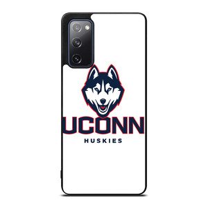 UCONN HUSKIES WHITE LOGO Samsung Galaxy S20 FE Case Cover