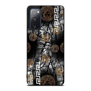 VERCASE CAMO LEAF BLACK WHITE Samsung Galaxy S20 FE Case Cover VERCASE CAMO LEAF BLACK WHITE Samsung Galaxy S20 FE Case Cover