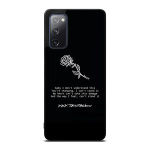 XXXTENTACION QUOTES LOGO Samsung Galaxy S20 FE Case Cover XXXTENTACION QUOTES LOGO Samsung Galaxy S20 FE Case Cover