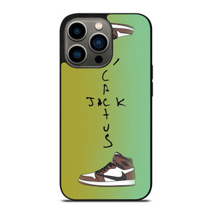 AIR JORDAN X TRAVIS SCOTT CACTUS JACK iPhone 13 Pro Case Cover AIR JORDAN X TRAVIS SCOTT CACTUS JACK iPhone 13 Pro Case Cover