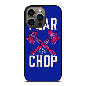 ATLANTA BRAVES FEAR THE CHOP SLOGAN iPhone 13 Pro Case Cover