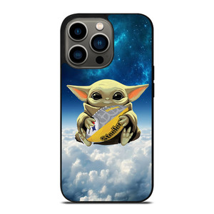 BABY YODA PITTSBURGH STEELERS iPhone 13 Pro Case Cover