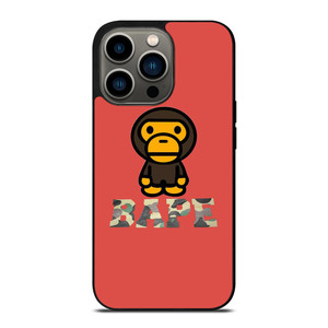 BAPE BABY MILO PINK iPhone 13 Pro Case Cover BAPE BABY MILO PINK iPhone 13 Pro Case Cover