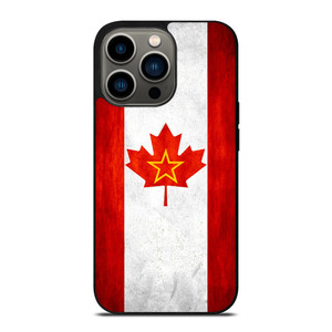 CANADIAN FLAG VERTICAL iPhone 13 Pro Case Cover