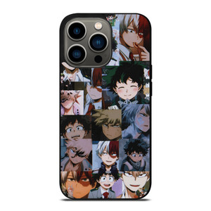 DEKU TODOROKI BAKUGO MY HERO ACADEMIA COLLAGE iPhone 13 Pro Case Cover DEKU TODOROKI BAKUGO MY HERO ACADEMIA COLLAGE iPhone 13 Pro Case Cover