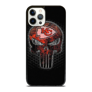 KANSAS CITY CHIEF PUNISHER SKULL LOGO iPhone 12 Pro Case Cover KANSAS CITY CHIEF PUNISHER SKULL LOGO iPhone 12 Pro Case Cover